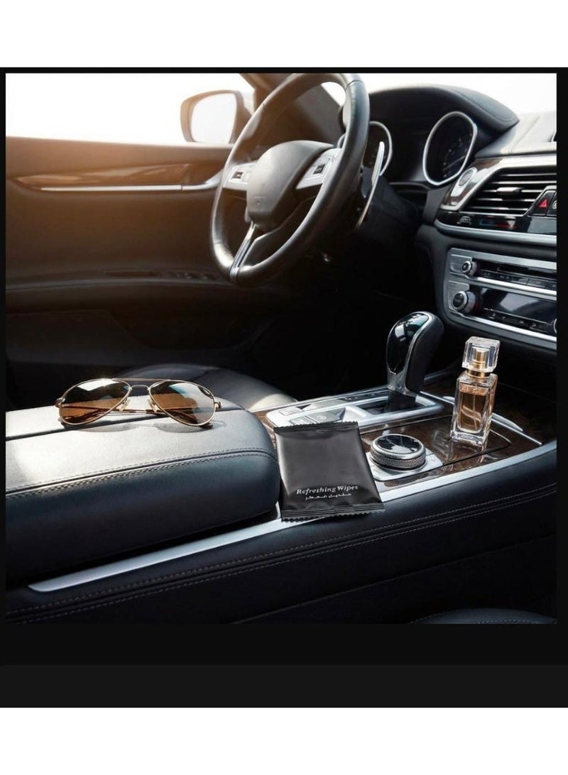 لاباز مناديل معطرة مناسبة للاستخدام اليومي,10 مناديل مبللة,لون عشوائي - Image 4